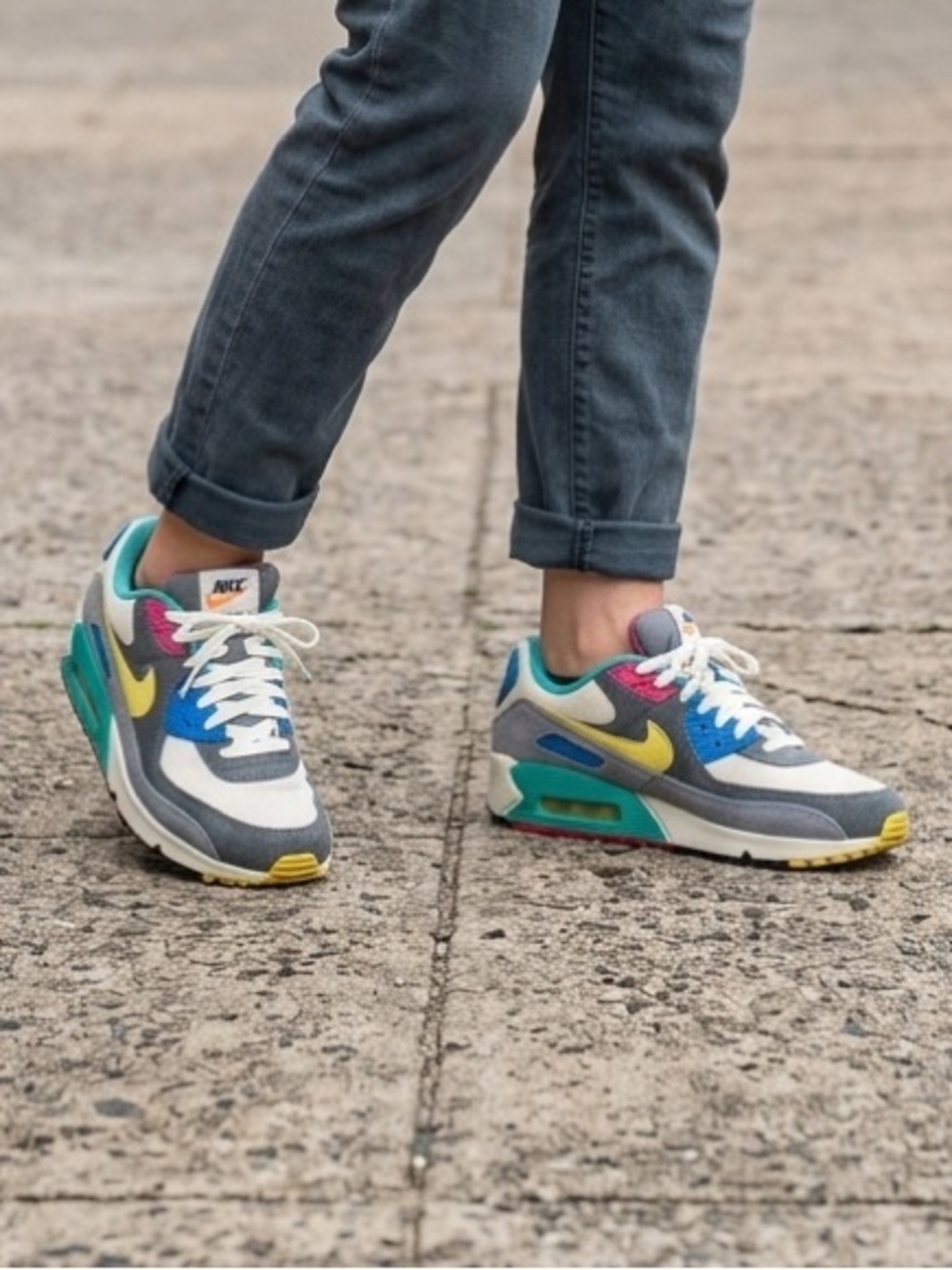 Nike Air Max 90 Air Sprung - Iron Grey size 6.5